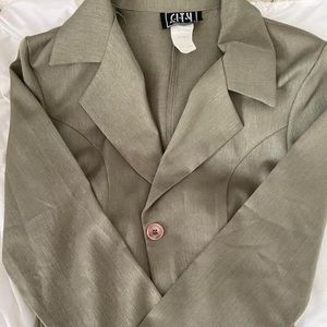 Vintage Sage Green Blazer